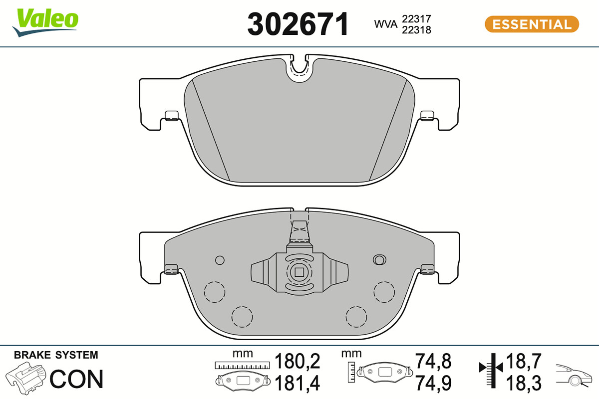 BRAKE PADS FIRST VOLVO XC60 II FR